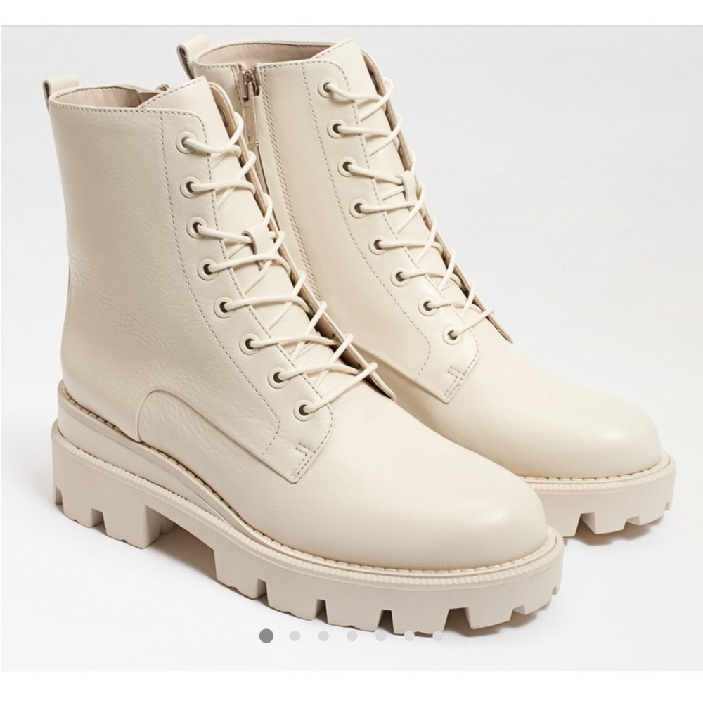 Sam Edelman platform combat boots